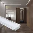 LED Aluminium Profile Channel kwa Gypsum Recessed Lighting - 1