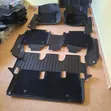 Land Cruiser LC200 Black Double Layer Floor Mats - 2