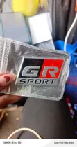 GR Sport Exterior Nameplate Badge - 3D Raised Letters - 1