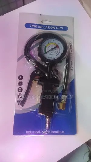 Brand New Tire Inflation Gun with Analog Gauge