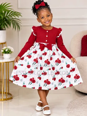 Stylish Fit and Flare Dress for Toddlers and Young Girls