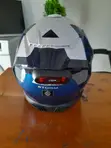 LS2 Helmet ya Pikipiki - Saizi ya Kati, Rangi ya Bluu - 2