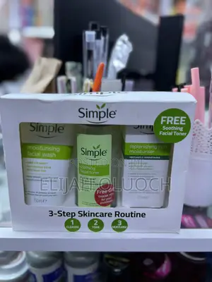 Simple Kind to Skin 3-Step Skincare Routine Gift Set