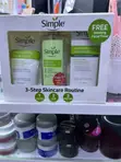 Simple Kind to Skin 3-Step Skincare Routine Gift Set - 3