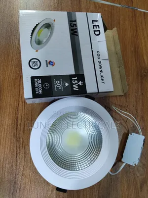15W LED COB Downlight - Round Recessed Ceiling Light