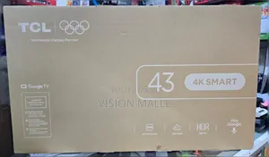 TCL 43" Google TV 4K HDR (43V6D)