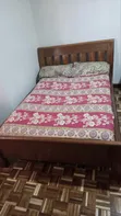 Vitanda vya Mbao vya Mahogany Single na Magodoro (2) - 2