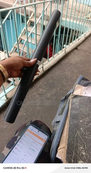 Karatasi ya Carbon Fiber Style 1/2 Meter kwa Nje na Ndani ya Gari