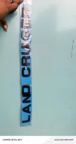 Land Cruiser Bonnet Raised Letters with Template Strip - 2