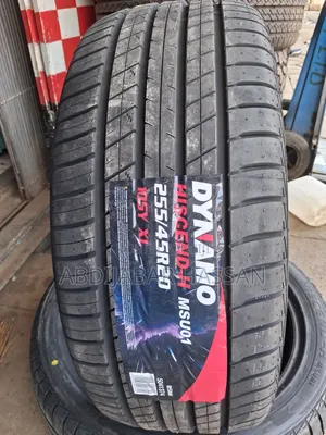 Tyre na Rims Mpya Dynamo 255/45R20 Low Profile