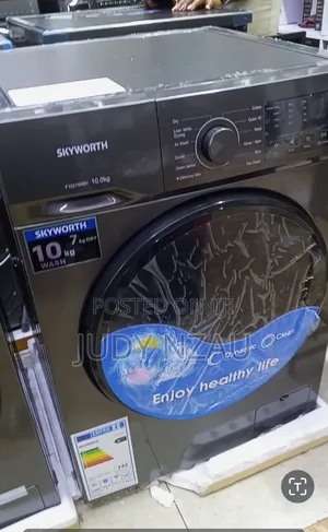Skyworth 10KG Wash / 7KG Dry Washer-Dryer ya Mbele