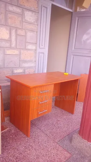 Modern Wooden Office Desk with 3 Drawers