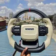 Kifaa cha Usukani cha Premium Toyota GR Sport na Airbag (Beige) - 2