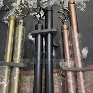 2m Double Curtain Rod - Rangi Zote Zinapatikana