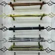 2m Double Curtain Rod - Rangi Zote Zinapatikana - 2