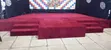 Carpet Nzuri ya Red USA 8mm Wall to Wall kwa Pulpits - 1