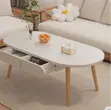 Coffee Table With Inbuilt Storage Drawers - 3