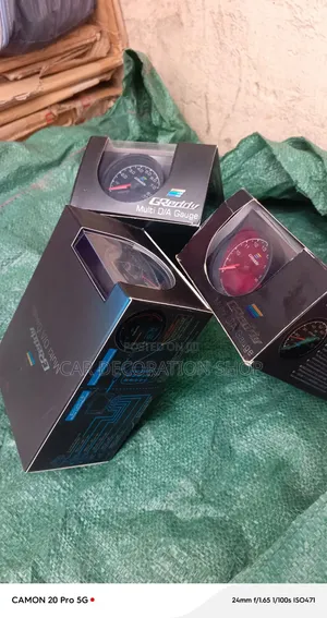 Greedy Multi Gauge Set - Turbo Boost, Joto la Mafuta, RPM
