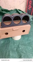 Triple Carbon Fiber Finish Gauge Pod kwa Mazda - 1