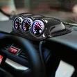 Universal Greddy Meters Dashboard Mount Holder - Carbon Fiber Finish - 1