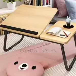 Adjustable Tilting Laptop Folding Table Stand Desk