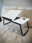 Adjustable Tilting Laptop Folding Table Stand Desk - 2