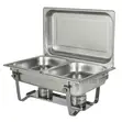 Rashnik Double Tray 11L Chafing Dish ya Stainless Steel - 3