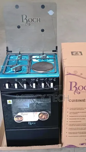 Roch Black Standing Cooker 50x55 3+1