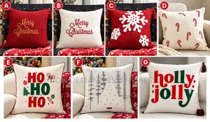 Christmas Throw Pillow Covers (45x45cm)