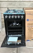 Glamstar Nyeusi 50x55 Cooker ya Kusimama 3+1 - 1