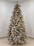 Premium PVC Prelit Christmas Tree - 2.4m (8ft) - 1