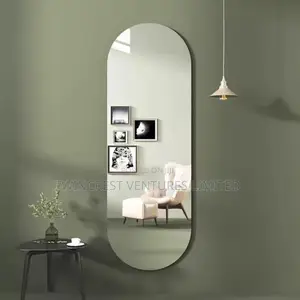 New Oval Flexible Unbreakable Acrylic Mirror 120x40cm