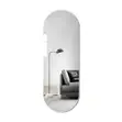 New Oval Flexible Unbreakable Acrylic Mirror 120x40cm - 2