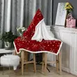 Christmas Flannel and Sherpa Reversible Throw Blanket - 1