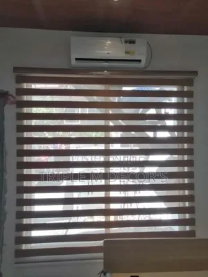 Dual Layer Zebra Blinds - Light Control & Privacy