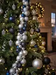 1.8m Luxe Christmas Bauble Strings - 5
