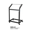 9U DJ Mixer Stand Rack Mount Stage Cart - 2