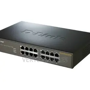 D-Link DES-1016D Switch ya Fast Ethernet ya Port 16