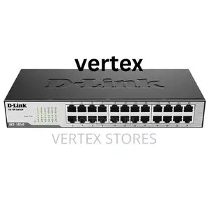 D-Link Switch 24-Port 10/100Mbps Unmanaged DES-1024Dc