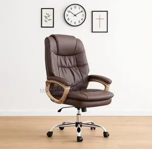 Boss Office Products Kiti cha Ofisi cha Mtendaji - Brown