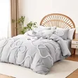 Bowknot Tufted Duvet Cover - Pure Luxury - 1