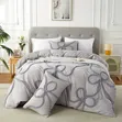 Bowknot Tufted Duvet Cover - Pure Luxury - 3