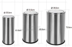 Stainless Steel Swing Dustbin