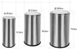 Stainless Steel Swing Dustbin - 2