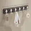 Wall-Mounted Hook Rack (6 Hooks) - 1
