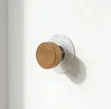 6Pcs Self-Adhesive Wooden Wall Hooks - 2