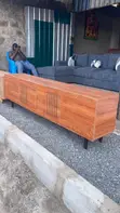 Rustic Modern Television Stand - 2