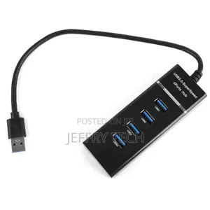 High Speed 4-Port USB 3.0 Hub Splitter