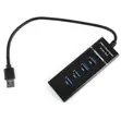 High Speed 4-Port USB 3.0 Hub Splitter - 1