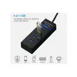 High Speed 4-Port USB 3.0 Hub Splitter - 2
